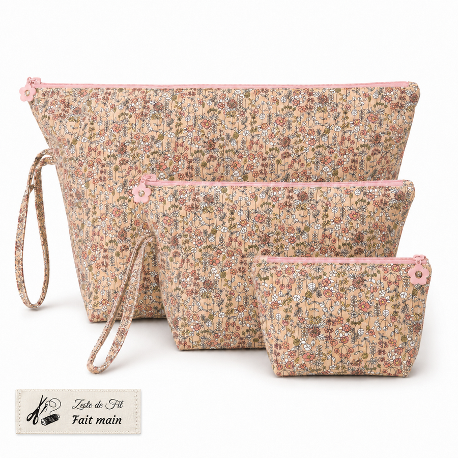 Set Floral Pêche
