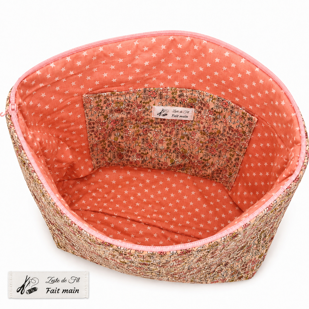 Set Floral Pêche
