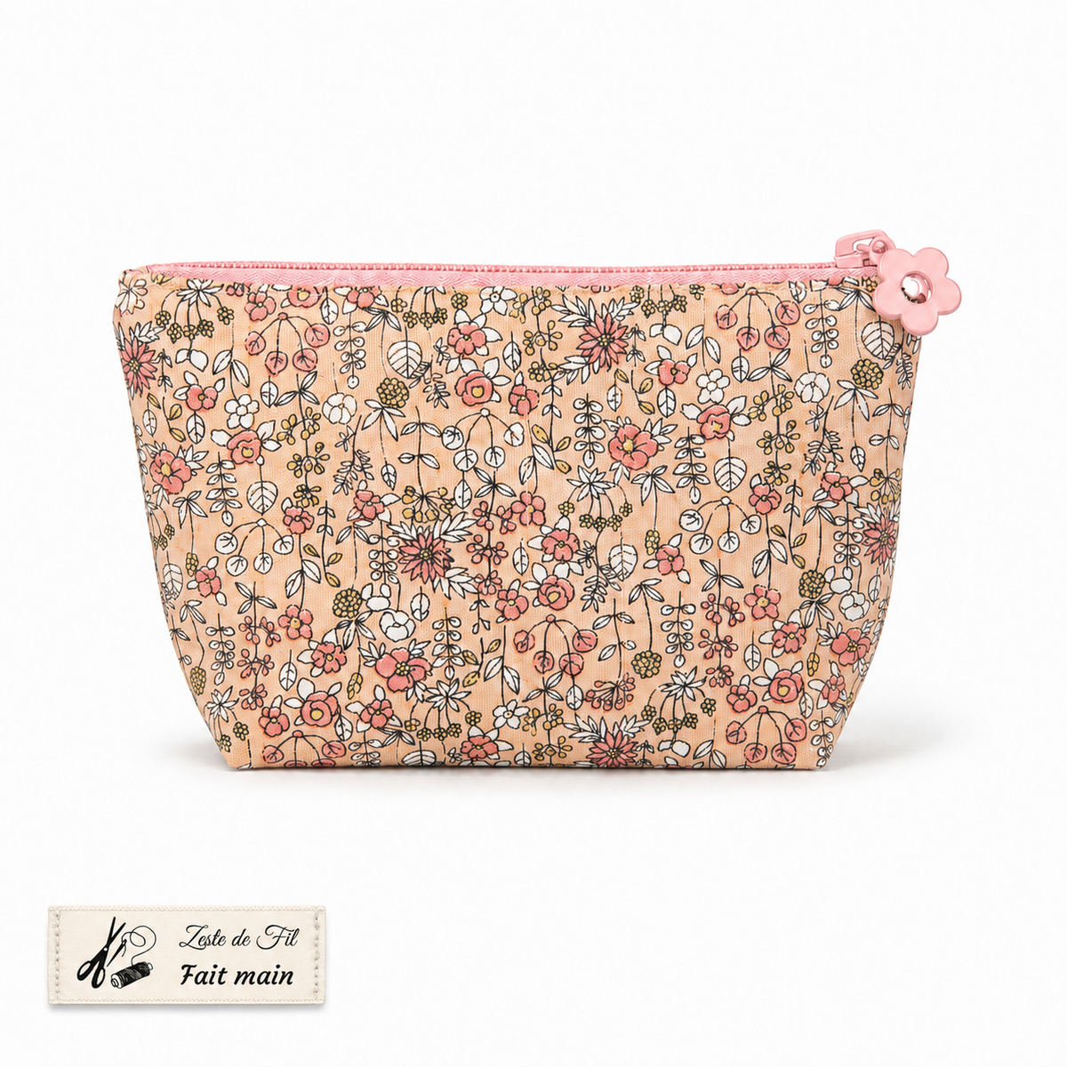 Set Floral Pêche