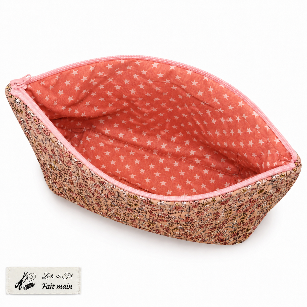 Set Floral Pêche